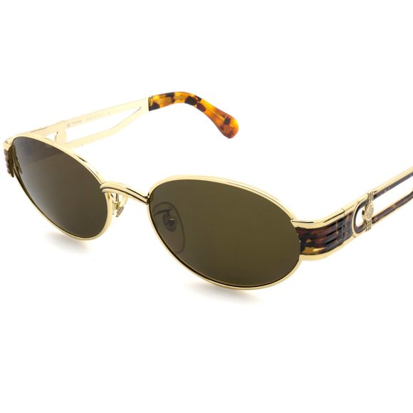 Oval vintage sunglasses by Von Furstenberg, Italy display picture 2